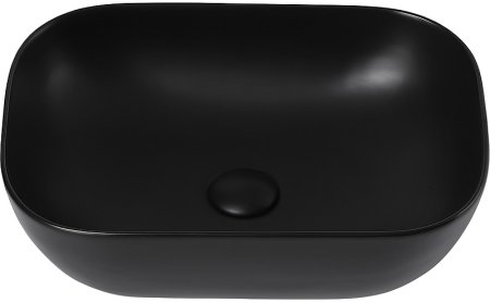 Раковина-чаша Abber Rechteck 46 AC2200MB Черная матовая 