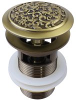 Донный клапан Bronze de Luxe 21989, бронза