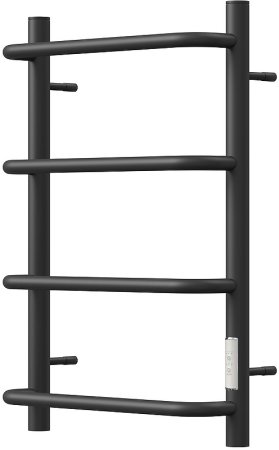 Электрический полотенцесушитель Point Ника PN08846B П4 400x600 диммер справа Черный 