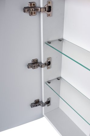 Зеркальный шкаф Style Line Каре 60 L СС-00002370 с подсветкой Белый 