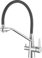 Смеситель для кухни с гибким изливом FASHUN A4382-12, хром