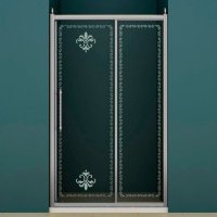 Душевая дверь в нишу Cezares Retro scorrevole BF1 110 PP Cr