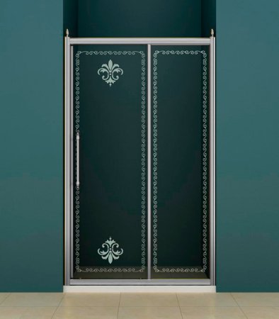 Душевая дверь в нишу Cezares Retro scorrevole BF1 110 PP Cr 