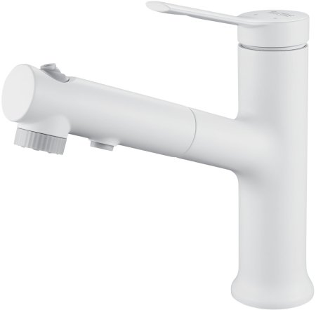 Смеситель для раковины многофункциональный Raffine F281C, белый 