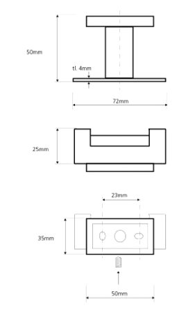 Крючок Bemeta Plaza 118106032 