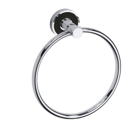 Полотенцедержатель Bemeta Trend-I 104104068b кольцо, хром/черный 