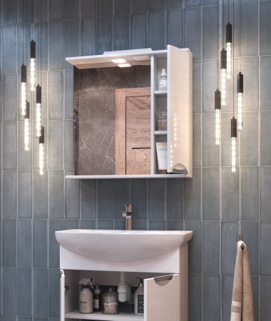 Зеркало со шкафом VIGO Callao z.CAL.70.R.El, 70 см 