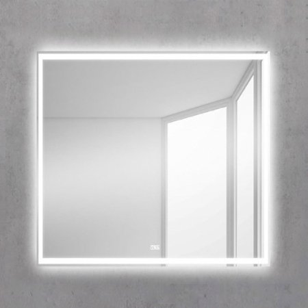 Зеркало BelBagno SPC-GRT-800-800-LED-TCH-WARM с подсветкой, сенсорным выключателем и подогревом 