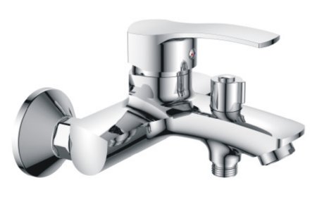 Смеситель для ванны короткий излив HAIBA HB3070-K 