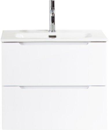 Тумба с раковиной BelBagno ETNA39-500/390-2C-SO-BL-P Bianco Lucido 