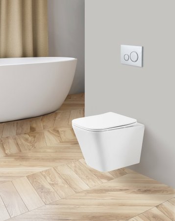 Унитаз BelBagno Ardente-R BB520CHR подвесной без сиденья 