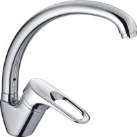 Смеситель однорычажный для кухни HAIBA HB4104 хром