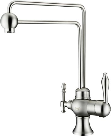 Смеситель для кухонной мойки Zorg Sanitary ZR 345 YF Satin 