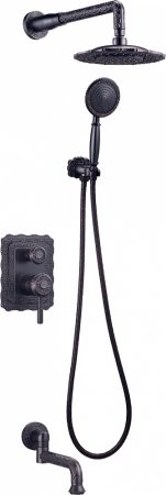 Душевой комплект Lemark Jasmine LM6622ORB С ВНУТРЕННЕЙ ЧАСТЬЮ 