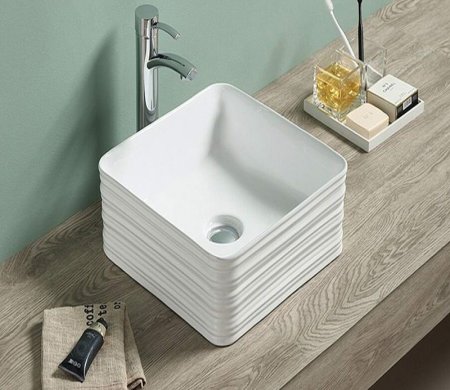 Раковина CeramaLux W1531A накладная 