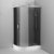 Душевой уголок AM.PM Like Solo Slide 120х80 W83G-302U120CG64 профиль Хром матовый стекло тонированное 