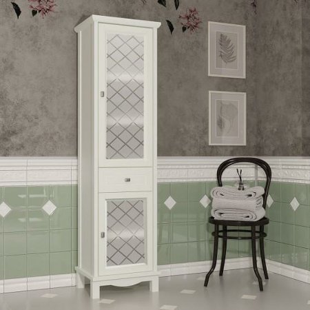 Шкаф пенал Opadiris Омега 45 R 00-00001617 Слоновая кость 