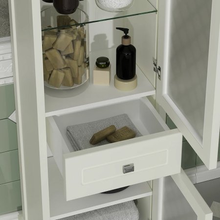 Шкаф пенал Opadiris Омега 45 R 00-00001617 Слоновая кость 