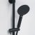 Душевая стойка WasserKRAFT Thermo A28801 с термостатом, черный матовый 