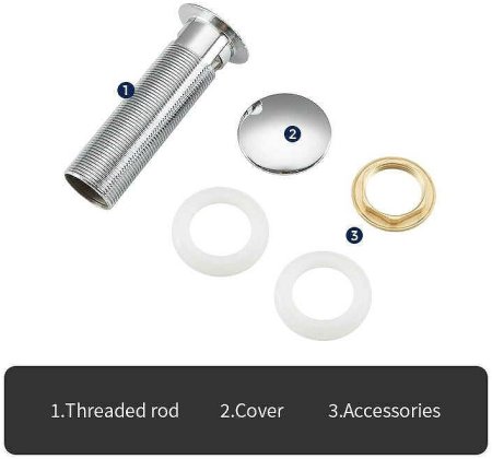 Донный клапан Frap F69 click-clack Хром 