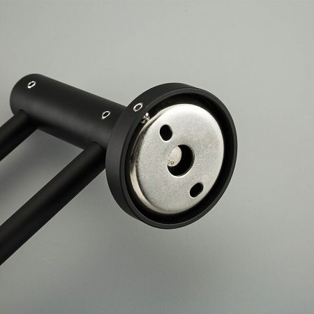 Полотенцедержатель Frap F302 F30209 двойной Черный матовый 