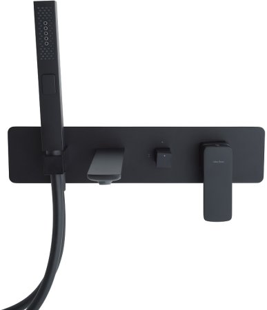 Смеситель для ванны Allen Brau Infinity 5.21007-31 Черный матовый 