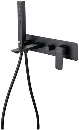 Смеситель для ванны Allen Brau Infinity 5.21007-31 Черный матовый 