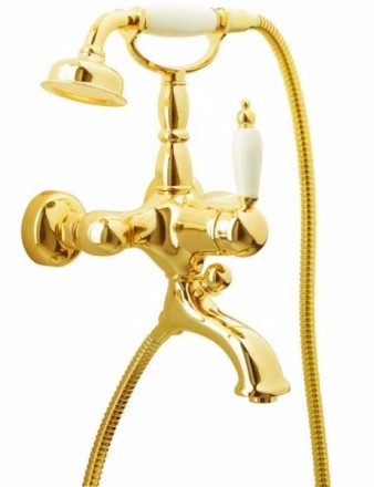 Смеситель для ванны Boheme Tradizionale Oro 283 Золото 