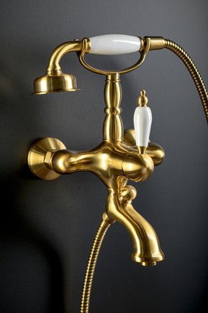 Смеситель для ванны Boheme Tradizionale Oro 283 Золото 