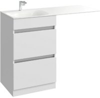 Тумба под раковину Aqwella Form 115 FOR01052 Белая