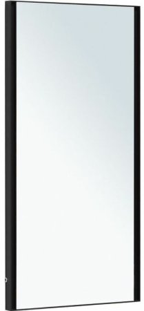 Зеркало Allen Brau Infinity 50 1.21021.BL с подсветкой Черное с сенсорным выключателем 