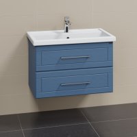 Тумба Санта Венера 80 подвесная дуб адриатика с умывальником Фостер 80