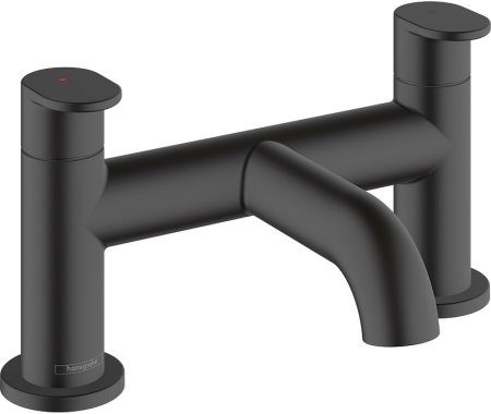 Смеситель на борт ванны Hansgrohe Vernis Blend 71442670 Черный матовый 