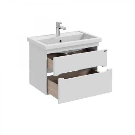 Тумба Санта Лондон 70 подвесная с умывальником Фостер 70 