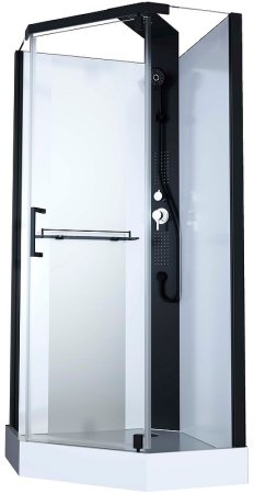 Душевая кабина Black&White Galaxy G8705 90x90 8705900 с гидромассажем 