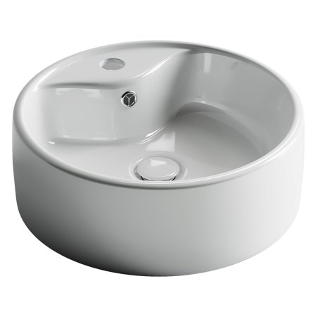 Мебельная раковина Ceramica Nova Element CN5027 накладная белая 