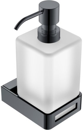 Дозатор для жидкого мыла Boheme Q 10957-SGM Антрацит глянец 