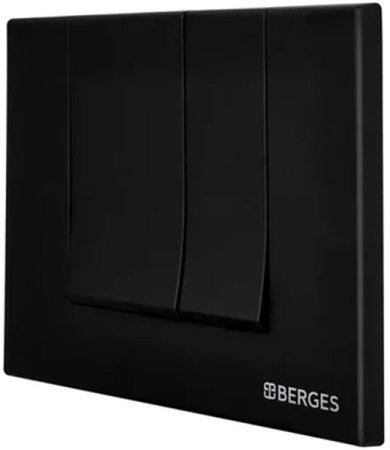 Инсталляция Berges Novum 040245 для унитаза с Черной клавишей смыва 