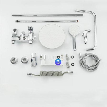 Душевая система Frap F24004 Хром 