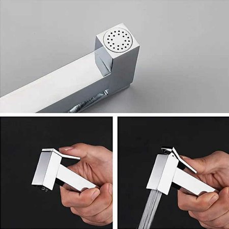 Гигиенический душ со смесителем Gappo G7217-8 Белый Хром 