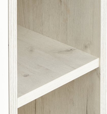 Шкаф пенал Aquaton Флай 30 L 1A237903FAX1L подвесной Белый Дуб крафт 