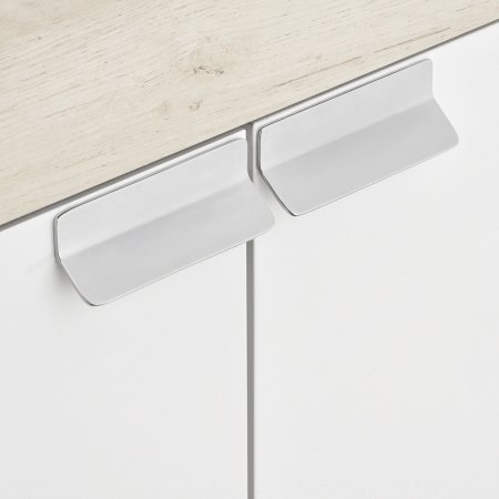 Тумба под раковину Aquaton Флай 80 1A237401FAX10 Белая Дуб крафт 