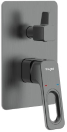 Смеситель для душа Raglo R51.273.09, графит 