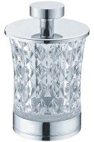 Стакан для ватных дисков Boheme 10216 Хром