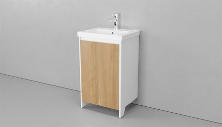Тумба с раковиной напольная VELVEX Klaufs 50.2D-617.216 