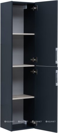 Пенал Aquanet Алвита New 35 Антрацит 