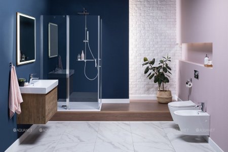 Зеркало Aquanet Nova Lite 90 дуб рустикальный LED 