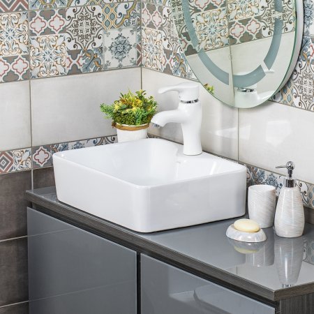 Смеситель для раковины Melana MLN-F-002-M Белый 