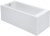 Акриловая ванна Roca Easy 180x80 248618000 без гидромассажа 