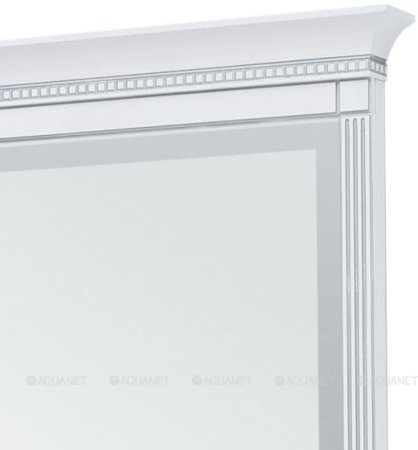 Зеркало Aquanet Селена 120 белый/серебро 